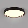 Image de Trio Lighting Plafonnier LED Doha, CCT, noir mat