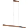Image de Trio Suspension LED Helios 343310365, Metal Coffee, avec LED 48 Watt, variateur tactile, couleur de lumière réglable