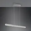 Image de Trio Lighting Suspension LED Helios, aluminium, hauteur réglable, intensité variable, CCT