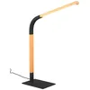 Image de Trio Lampe de table flexible Norris Noir avec bois - 545210132