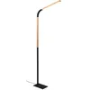 Image de Trio Lampe de lecture flexible Norris Noir avec bois - 445210132
