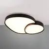Image de Trio Lighting Plafonnier LED Rise, noir, 77 x 63 cm, CCT, intensité variable