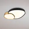 Image de Trio Lighting Plafonnier LED Rise, noir-doré, 77 x 63 cm, CCT, intensité variable