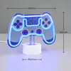 Image de Reality Leuchten Lampe de table LED Control, bleu, largeur 22,8 cm, plastique