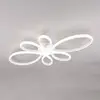 Image de Trio Lighting Plafonnier LED Fly, blanc mat, 4 000 K, 83 cm x 45 cm