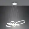 Image de Trio Lighting Suspension LED Fly, blanc mat, 4 000 K, 83 cm x 45 cm