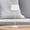 Image de Reality Leuchten Lampe à poser LED rechargeable Suarez, blanc, hauteur 39 cm, métal