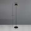 Image de Reality Leuchten Lampe sur pied LED rechargeable Suarez, noir, hauteur 123 cm, métal