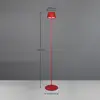 Image de Reality Leuchten Lampe sur pied LED rechargeable Suarez, rouge, hauteur 123 cm, métal