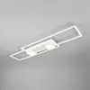 Image de Trio Lighting Plafonnier LED Albany, blanc, 100 x 28 cm, aluminium, CCT, intensité variable
