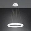 Image de Trio Lighting Suspension LED Cardona, Ø 75 cm, blanc, CCT, métal