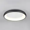Image de Trio Lighting Plafonnier LED Cardona, Ø 62 cm, noir mat, métal, CCT