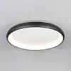Image de Trio Lighting Plafonnier LED Cardona, Ø 75 cm, noir mat, métal, CCT