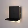 Image de Trio Lighting Applique murale LED Fairfield, métal, noir mat, variateur d'intensité