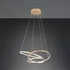 Image de Trio Lighting Suspension LED Darvin longueur 64 cm, doré, métal, CCT
