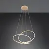 Image de Trio Lighting Suspension LED Darvin longueur 84 cm, doré, métal, CCT