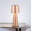 Image de Trio Lighting Lampe à poser Nubian, brun, hauteur 40 cm, métal, E27
