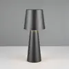 Image de Trio Lighting Lampe à poser Nubian, noir, hauteur 40 cm, métal, E27