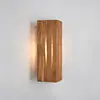 Image de Trio Lighting Applique murale Karuni, naturel, bois, métal, E14