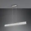 Image de Trio Lighting Suspension LED Galway, nickel mat, up/down, CCT, métal