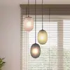 Image de Trio Lighting Suspension Facette, multicolore, Ø 43 cm, 3 lampes, verre