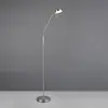 Image de Reality Leuchten Lampadaire à LED rechargeables Moreno, nickel mat, CCT, intensité variable