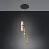 Image de Trio Lighting Suspension Stream, multicolore, Ø 28 cm, 3 lampes, métal, GU10