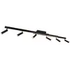 Image de Trio Lighting Spot pour plafond LED Zeno, 6 spots, noir mat, métal