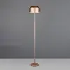 Image de Reality Leuchten Lampadaire LED rechargeable Jeff, café, à intensité variable, hauteur 147 cm