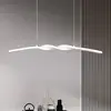 Image de Reality Leuchten Suspension LED Ginko, blanc mat, métal, longueur 79 cm
