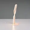 Image de Reality Leuchten Lampe de table LED Ginko, sable, métal, hauteur 40,5 cm