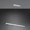 Image de Trio Lighting Suspension LED Graham, nickel, métal, up/down, CCT, variateur d'intensité