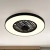 Image de Reality Leuchten Ventilateur LED Linköping silencieux CCT RVB Télécommande Haut-parleur