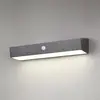 Image de Reality Leuchten Applique murale solaire Silves, noire, capteur, IP44