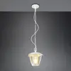 Image de Trio Lighting Suspension d'extérieur VENTA, blanche, 17 x 17 cm, métal, IP44