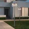 Image de Trio Lighting Luminaire d'extérieur Sambesi, H 240 cm, anthracite, détecteur crépusculaire