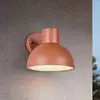 Image de Trio Lighting Applique d'extérieur Elbe, abricot, aluminium moulé sous pression, E27