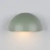 Image de Trio Lighting Applique d'extérieur MAAS, verte, largeur 27 cm, métal, IP44