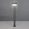 Image de Trio Lighting Borne lumineuse LED Mackenzie, hauteur 95 cm, anthracite, fonte d'aluminium