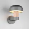 Image de Trio Lighting Applique d'extérieur Fraser, gris/aspect bois, aluminium, IP54, E27