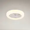 Image de Reality Leuchten Ventilateur LED Mora, CC, silencieux, Ø 45 cm, CCT, télécommande