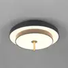 Image de Trio Lighting Plafonnier LED Keaton, noir/doré, Ø 40 cm, CCT