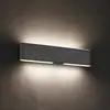 Image de Trio Lighting Applique murale LED rechargeable Conchita, largeur 32 cm, noir, métal