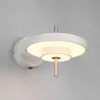 Image de Trio Lighting Applique murale LED Keaton, gris clair, Ø 20 cm, métal, CCT