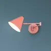 Image de Trio Lighting Applique murale Cosima, abricot, saillie 54 cm, métal
