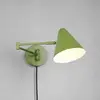 Image de Trio Lighting Applique murale Cosima, verte, saillie 54 cm, métal