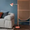 Image de Trio Lighting Lampadaire Cosima, abricot, hauteur 126 cm, métal
