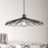 Image de Reality Leuchten Suspension Margarita, Ø 50 cm, noir, E27, métal