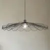 Image de Reality Leuchten Suspension Margarita, Ø 80 cm, noir, E27, métal