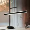 Image de Trio Lighting Suspension LED Arcola noire, longueur 152 cm Variateur tactile, CCT
